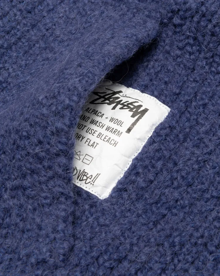 Stussy Chunky Knit Zip Hoodie raglan-sleeve Black XL - Cheap Stussy Chunky Knit Zip Hoodie raglan-sleeve Black XL - Cheap
