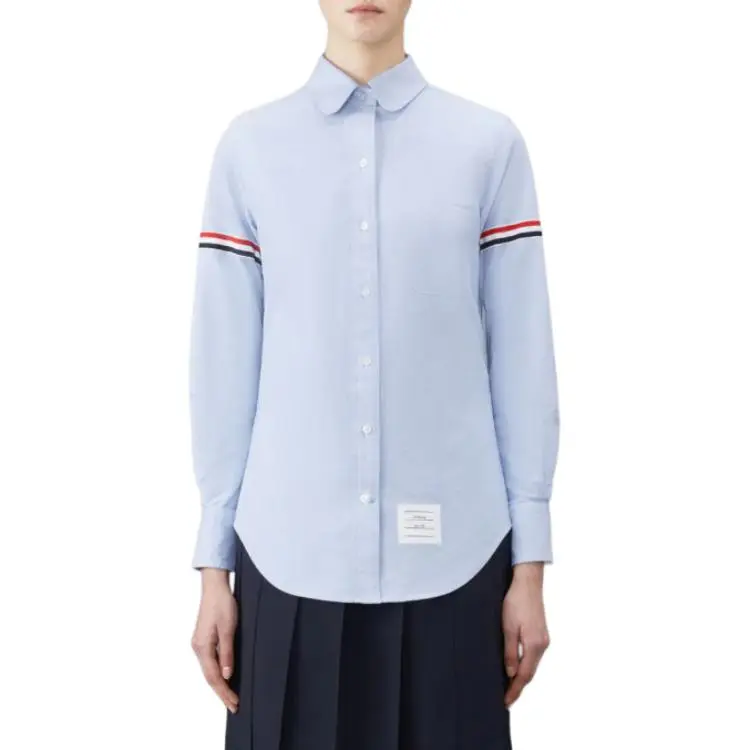 THOM BROWNE Grosgrain Armband Oxford Shirt-3
