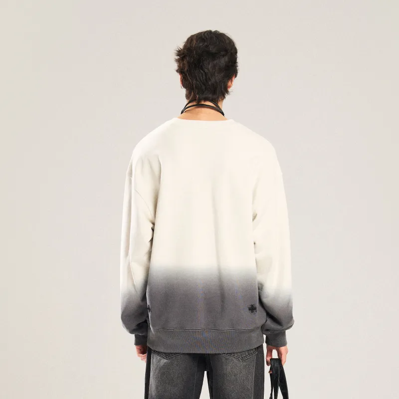 NSTNEW START Sweatshirts Unisex Gradient Gray-3