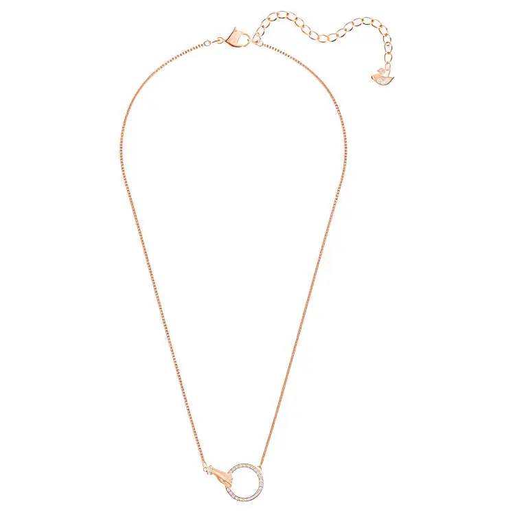 Swarovski Symbolica Alloy Necklaces Women's Rose Gold-1