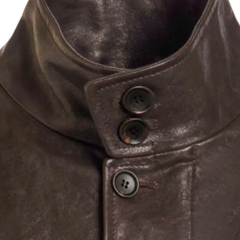 BALLY Leather Bomber Jacket-3