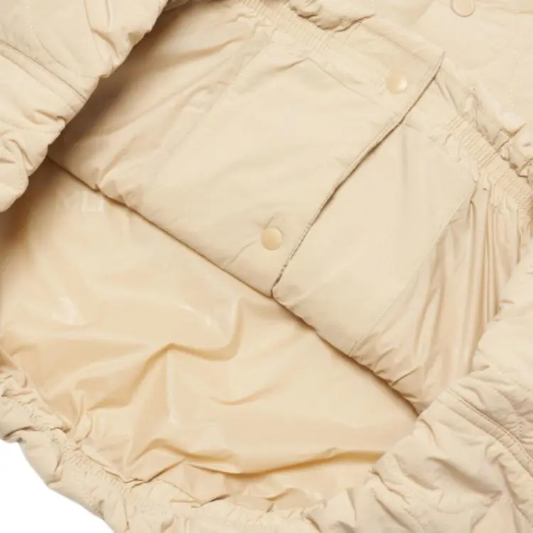 MLB New York Yankees Puffer Jackets Unisex Beige-2