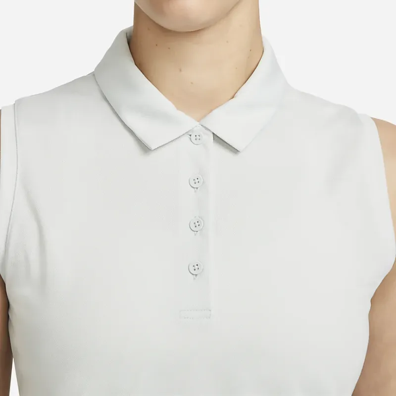 Nike Polo Shirts Women's Light Silver-3