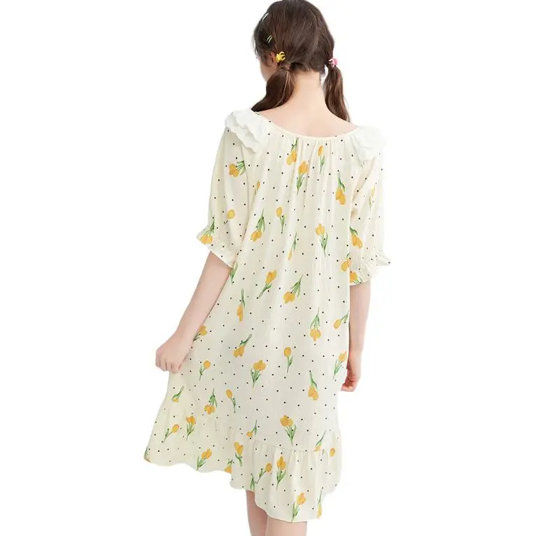 Urban Beauty Nightgown Women's Saffron Yellow-1