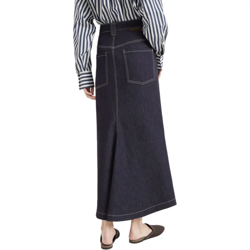 Brunello Cucinelli Denim Skirt-3