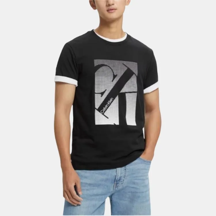 Calvin Klein T Shirts Men Black-2