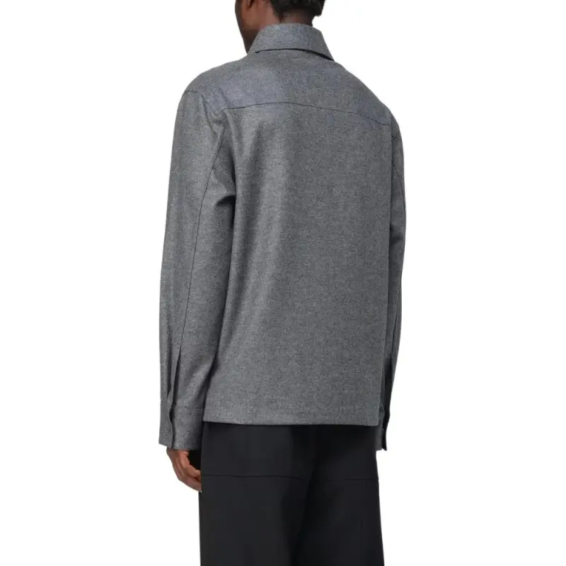 JIL SANDER Buttoned Long Sleeved Shirt-4