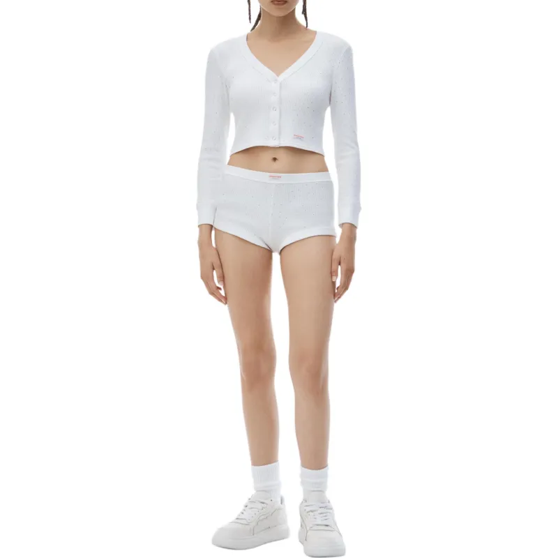 Alexander Wang Rhinestone Cardigan-1