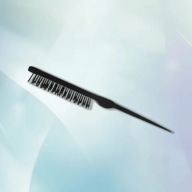 EUROSTIL Black Nylon Spike Creper Comb Brush With Nylon Spikes Designed For Hair Smoothing And Wrinkle Removal 1 Pack-2