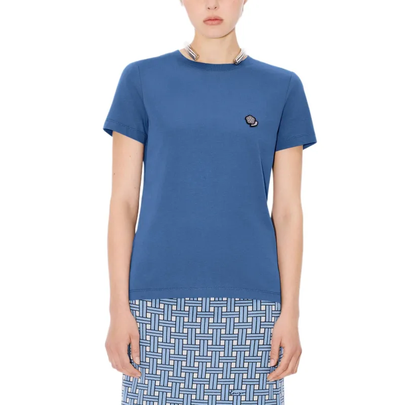 KENZO T Shirts Women's Blue-2