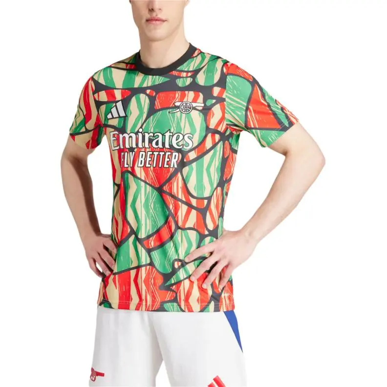 Adidas Free Shipping With AdiClub Arsenal Pre-Match Jersey-2