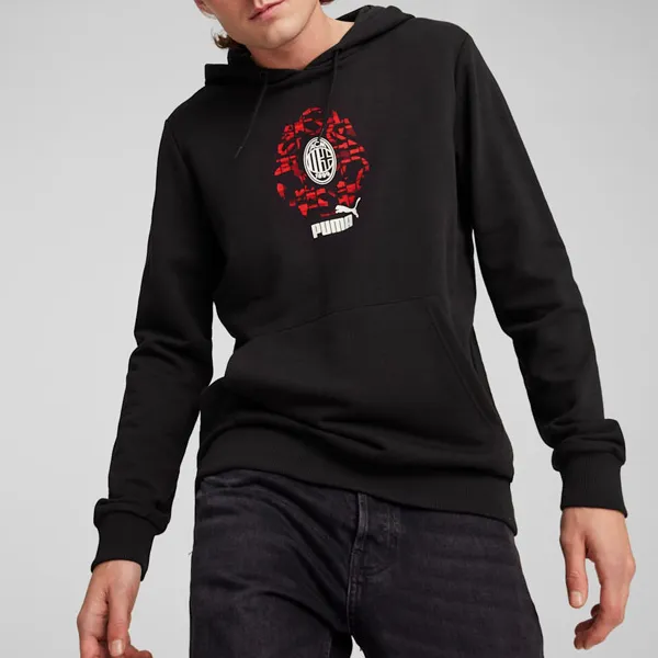 PUMA Chaqueta Con Capucha Ac Milan FtblCULTURE Para Hombre-3