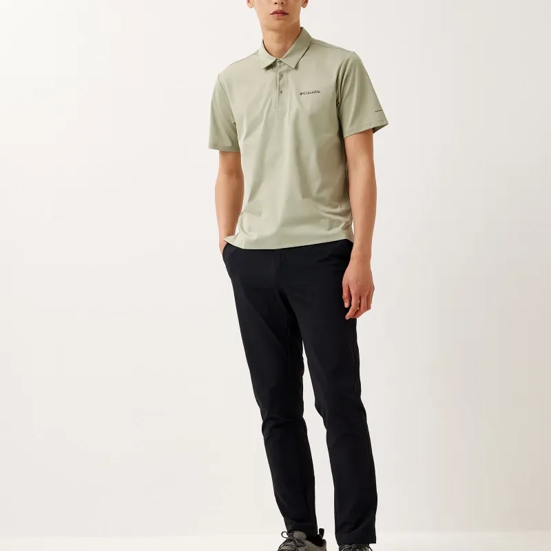 Columbia Polo Shirt Men's Green-4