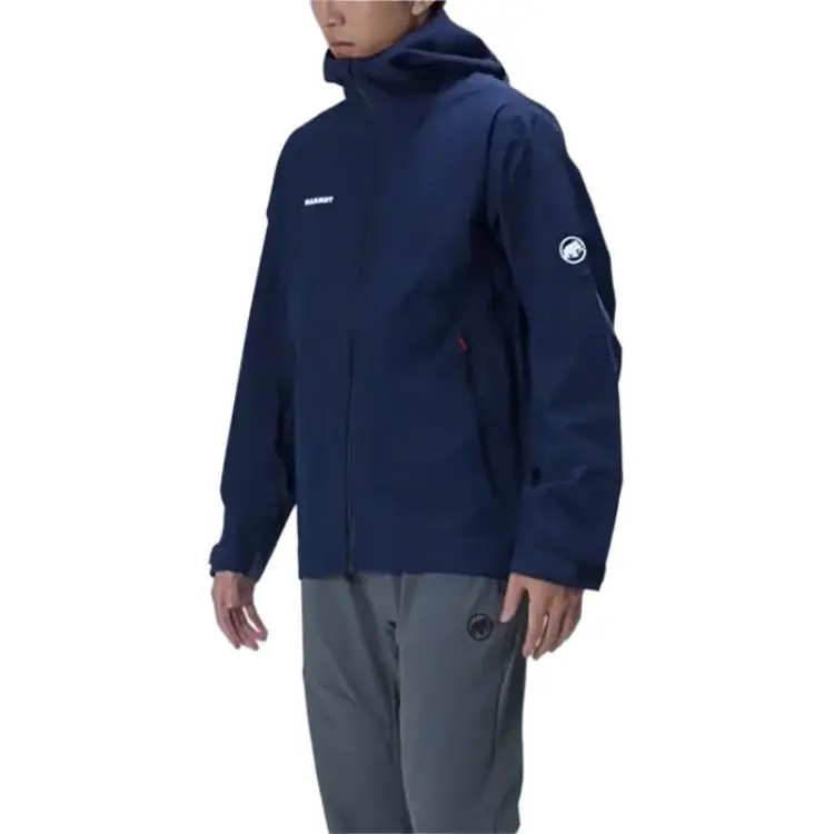 MAMMUT Alto Light Outdoor Hiking, Urban Living/Travel/Commuting Waterproof And Windproof Windbreaker Jacket Men's-6