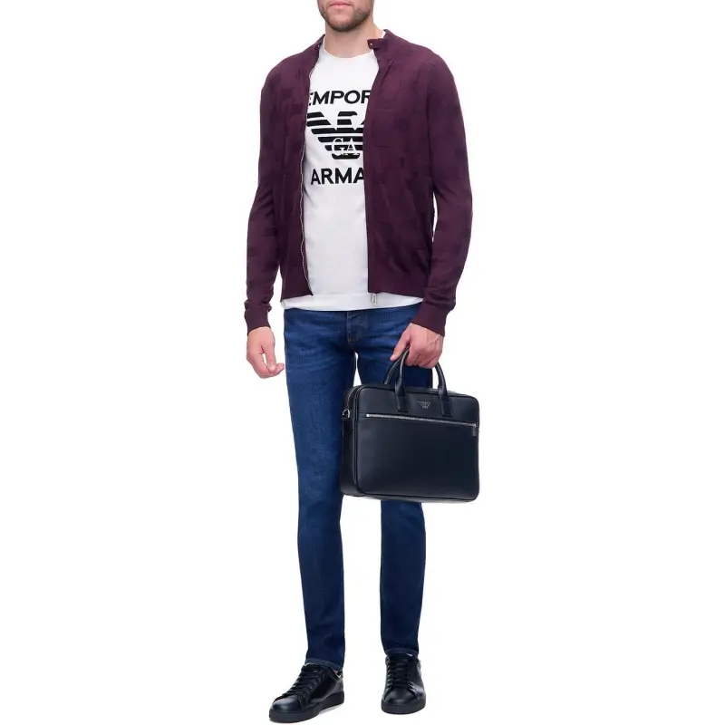 EMPORIO ARMANI Sweater Men's Dark Brown-2