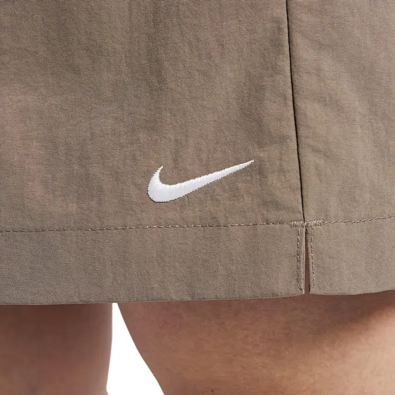 Nike Sportswearwoven Everything Casual Shorts Women's Mink Brown/White-4