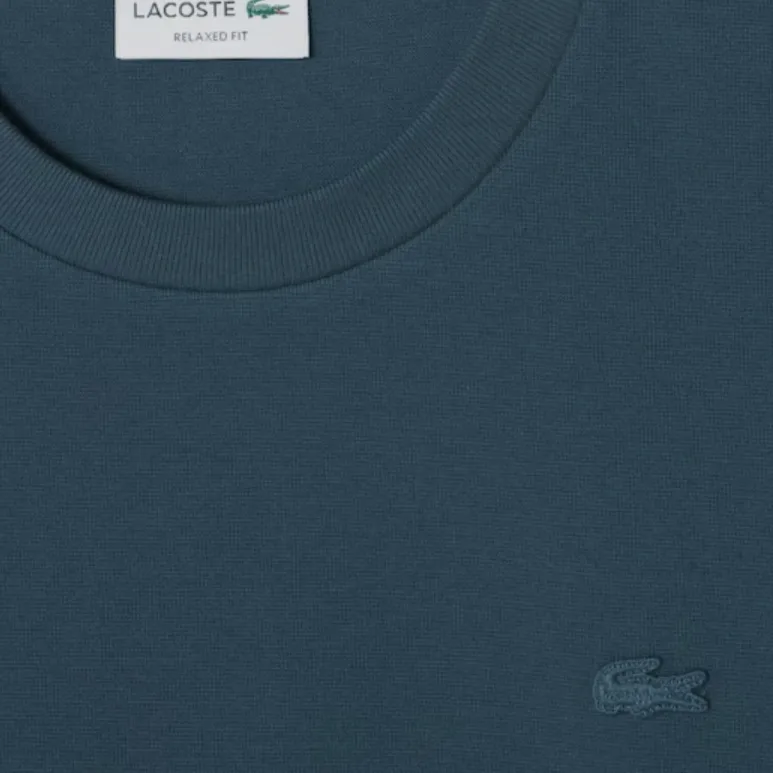 LACOSTE T Shirt Men's Marine Blue-3