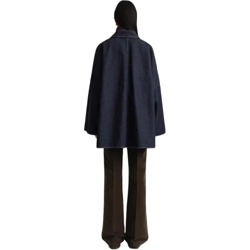 TOTEME Denim Overshirt Jacket-6