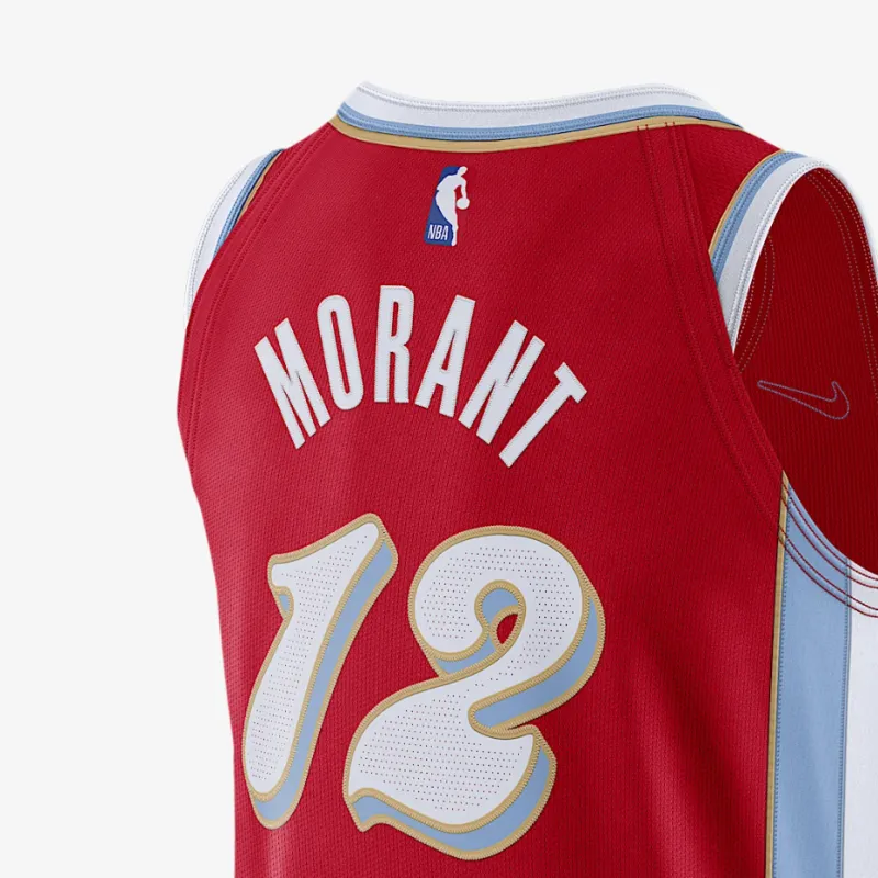 Nike Ja Morant Memphis Grizzlies 2024/25 City Edition Men's Nike Dri FIT Adv Nba Authentic Jersey-3
