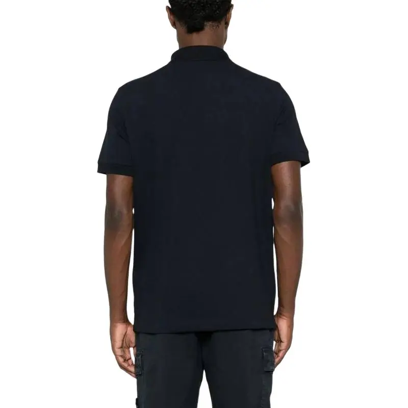 STONE ISLAND Logo Patch Polo Shirt-3