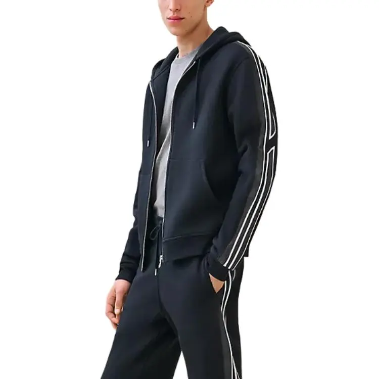 HERMES Sweatshirts Men Gray-1
