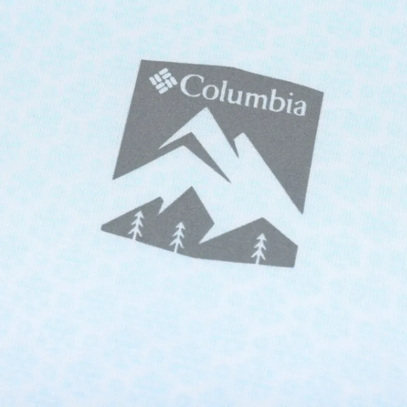 Columbia T Shirts Men Light Blue-2
