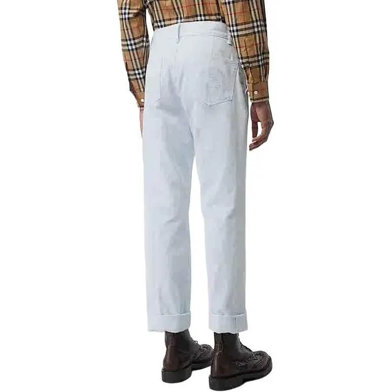 Burberry Jeans Men White-2
