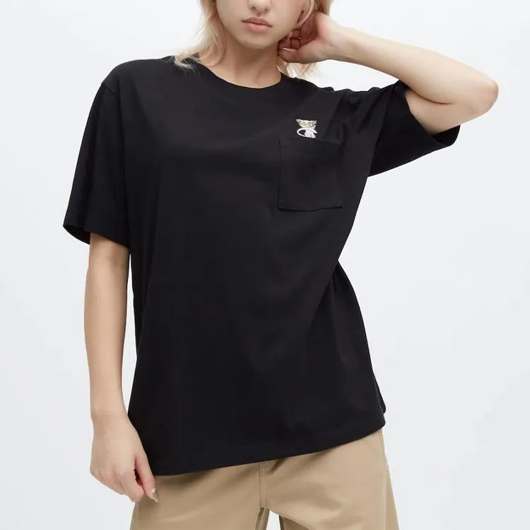 UNIQLO x XINHAICHENG LIANMINGKUAN T Shirt Unisex Black-4