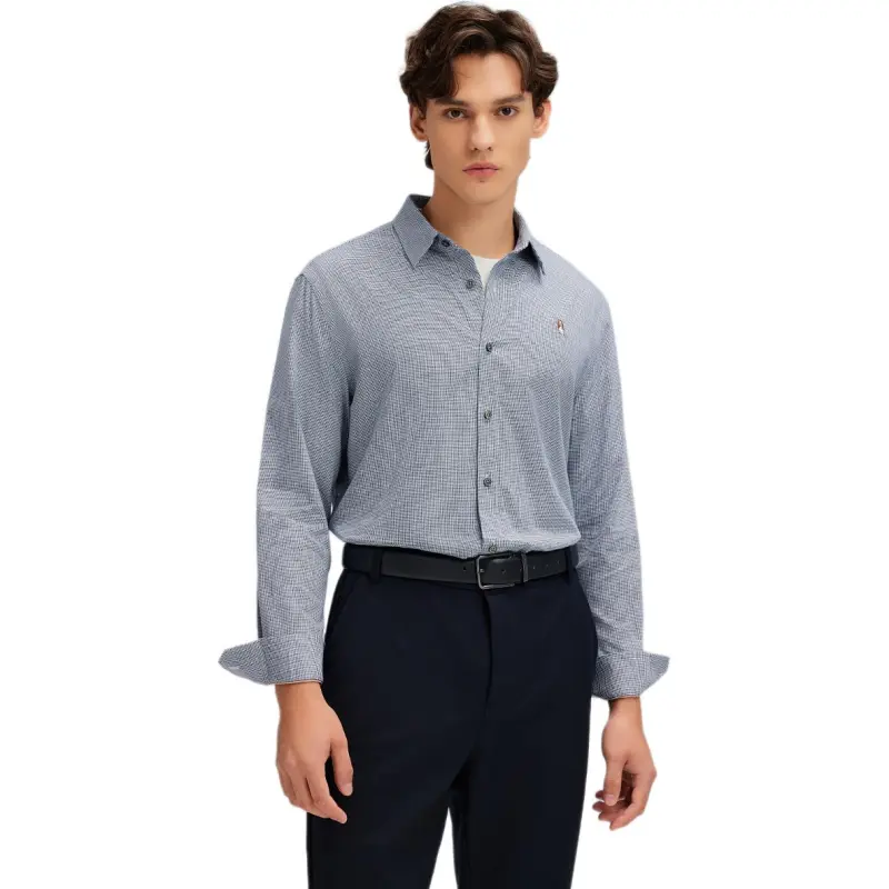 Hush Puppies Shirts Men Plaid-4