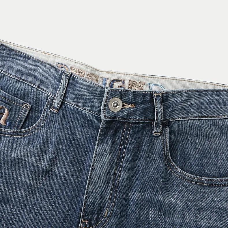 HLA Denim Ankle-Length Pants Men's-2