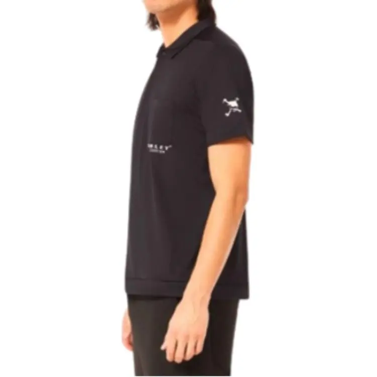 Oakley Polo Shirts Men Black-3