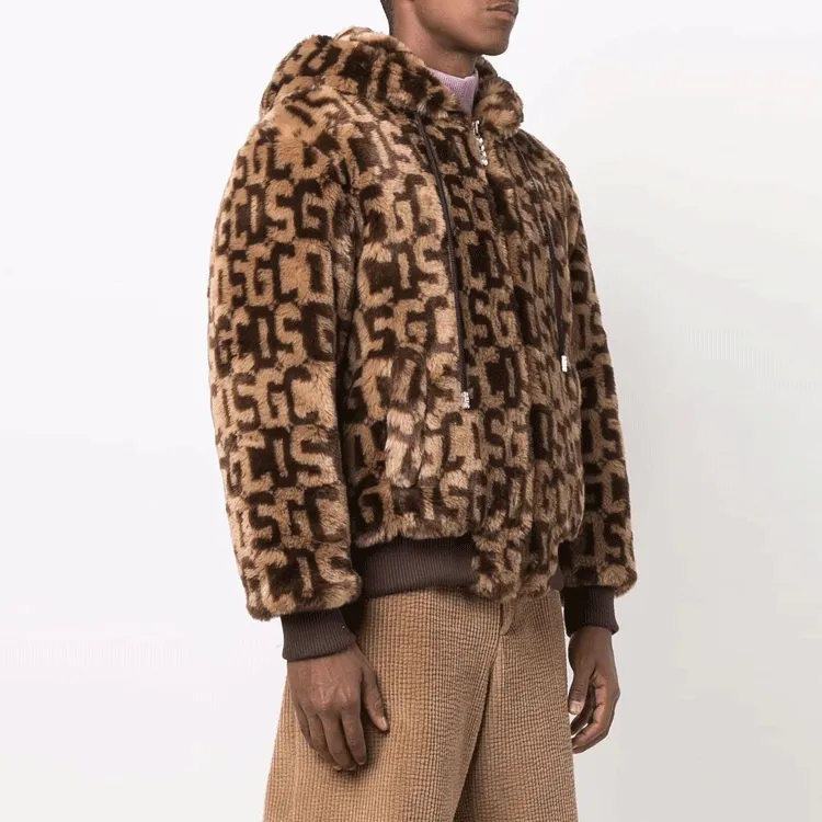 GCDS Jackets Men Brown-1