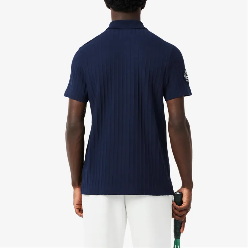 LACOSTE Logo patch Polo Shirt-3