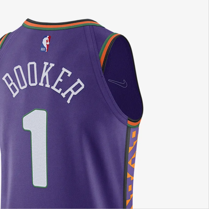 Nike Devin Booker Phoenix Suns 2024/25 City Edition Men's Nike Dri FIT Adv Nba Authentic Jersey-3