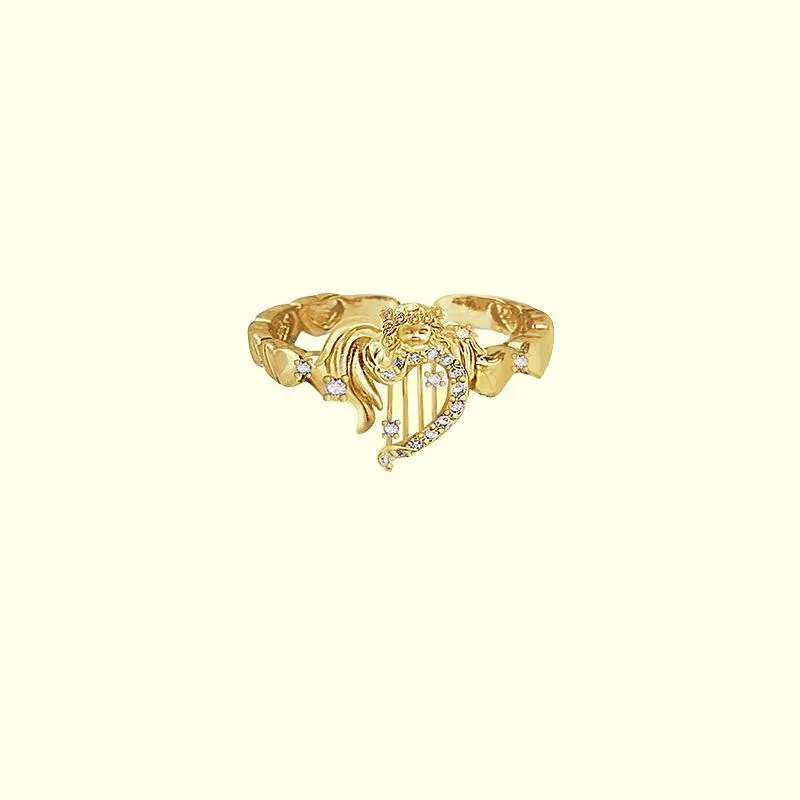 Masw Copper Alloy Rings Women's-2