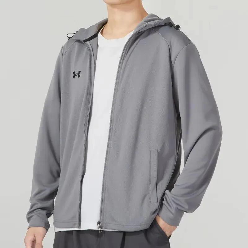 Under Armour Jackets Coats Men's Gray Shopping Bag Included-5