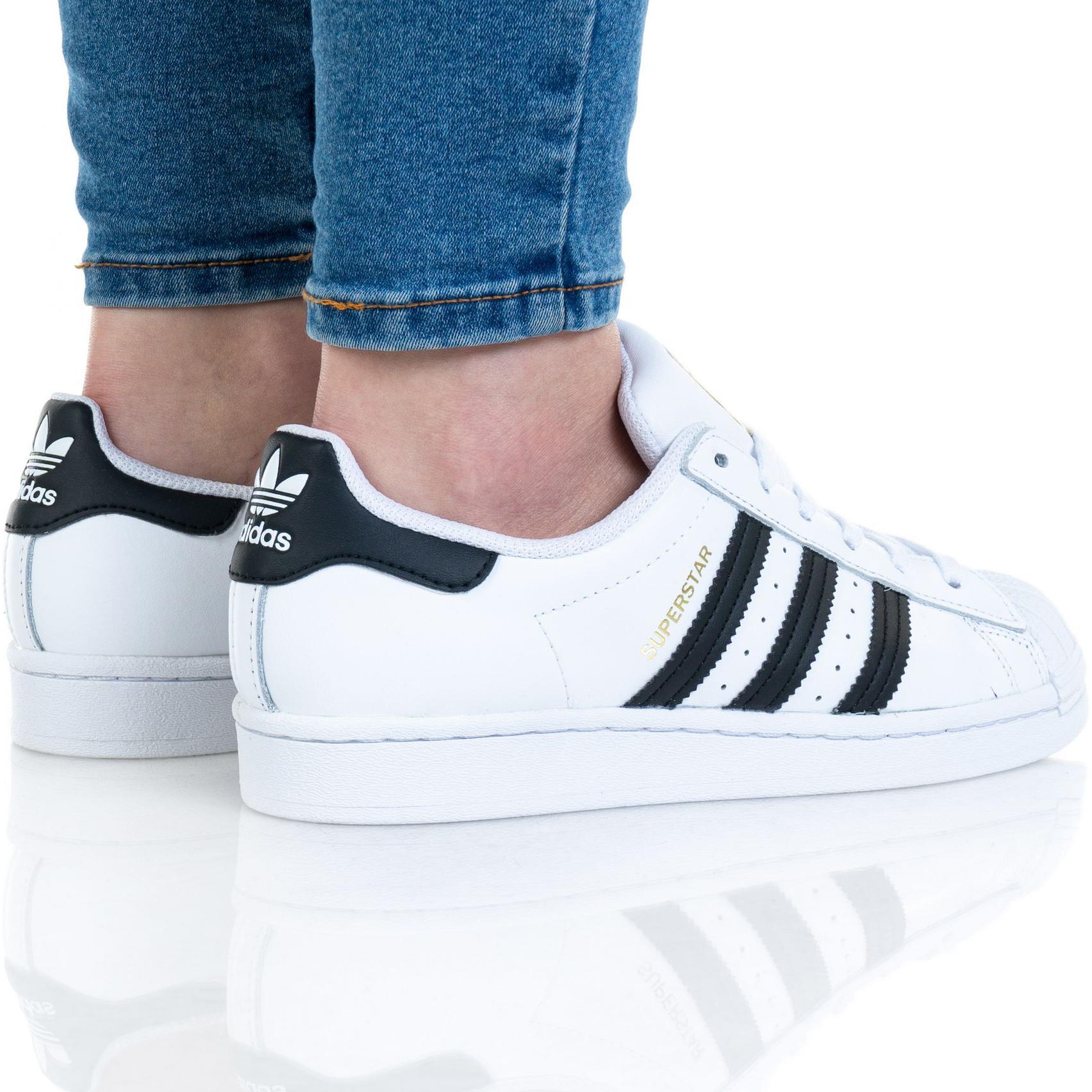 Adidas Superstar Cloud White Core Black Gold GS POIZON