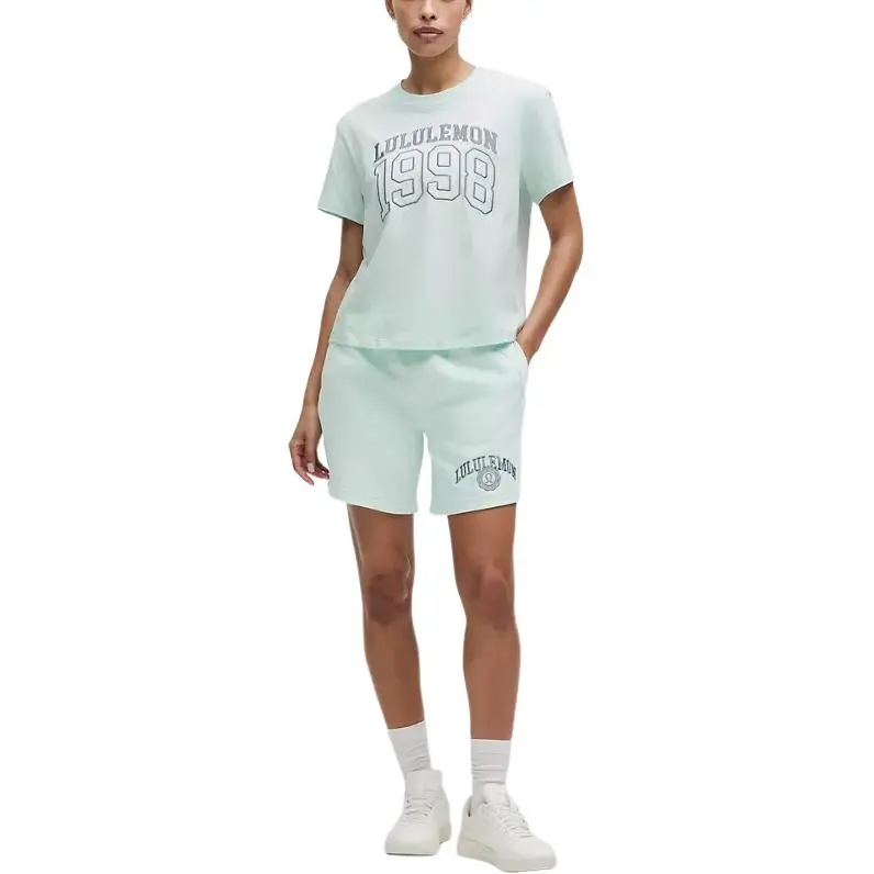Lululemon Scuba Oversized SS25 Mid Rise Graphic Sports Shorts 7' Women's-5