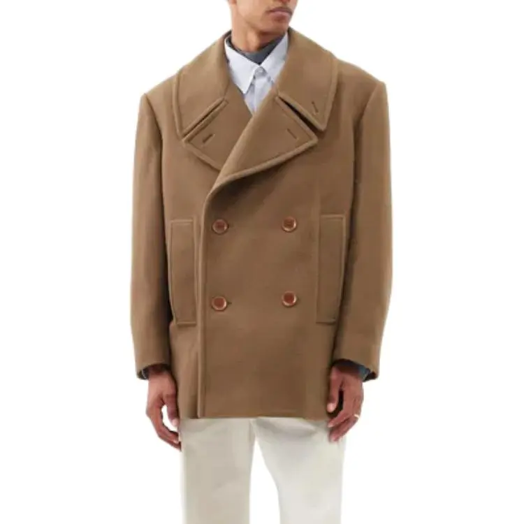 Lemaire Long Sleeved Double Breasted Coat-3