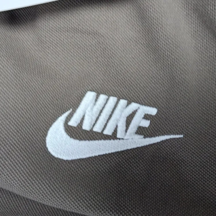 Nike Polo Shirts Men Khaki-2