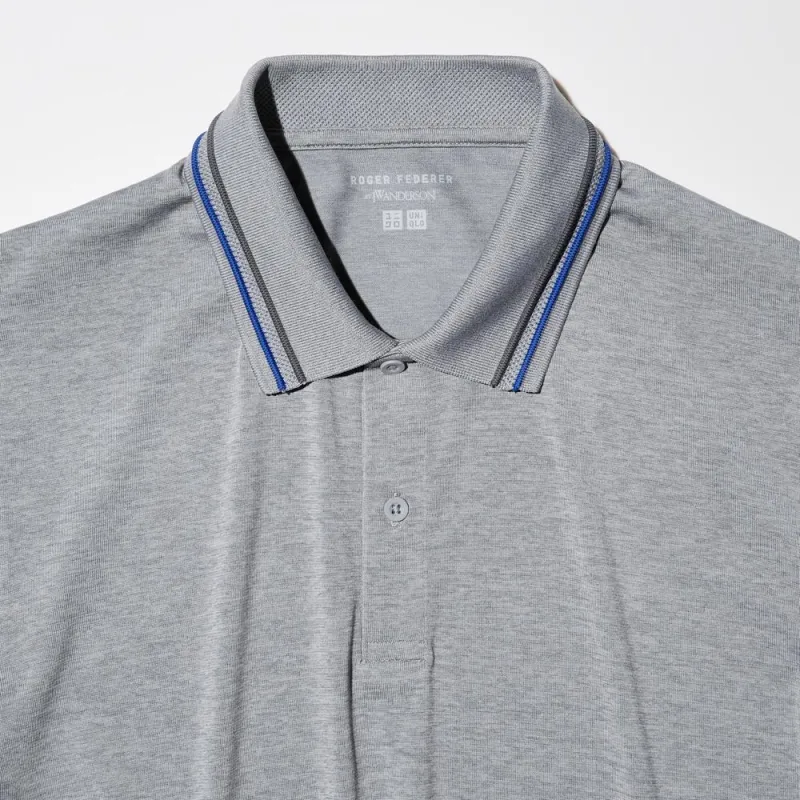 UNIQLO SS24 Polo Shirt Unisex Sky Gray-1