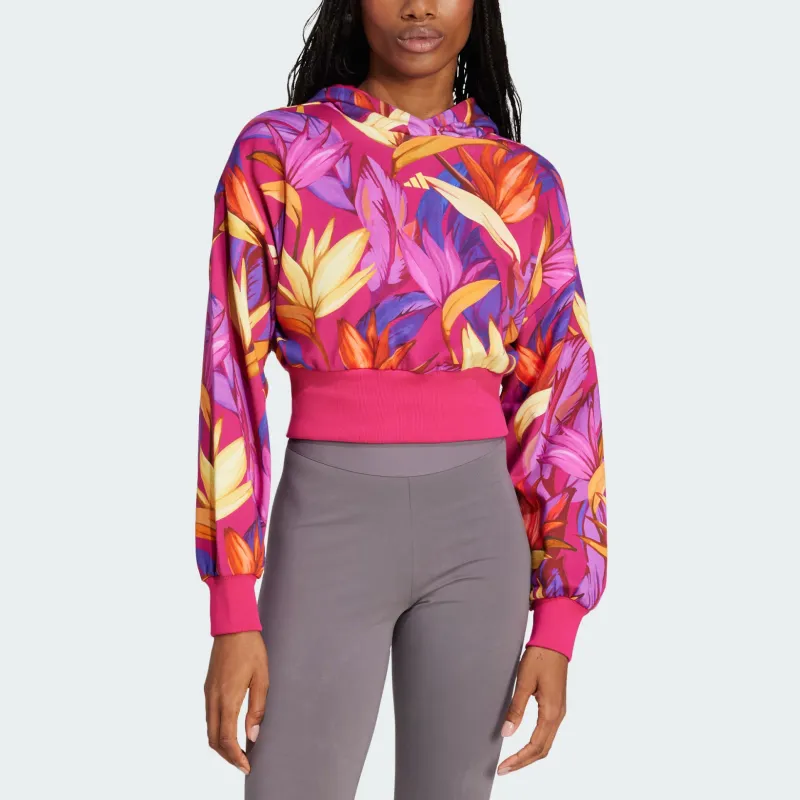 Adidas Farm Hoodie Bold Pink/Spring Yellow/Lucid Fuchsia-2
