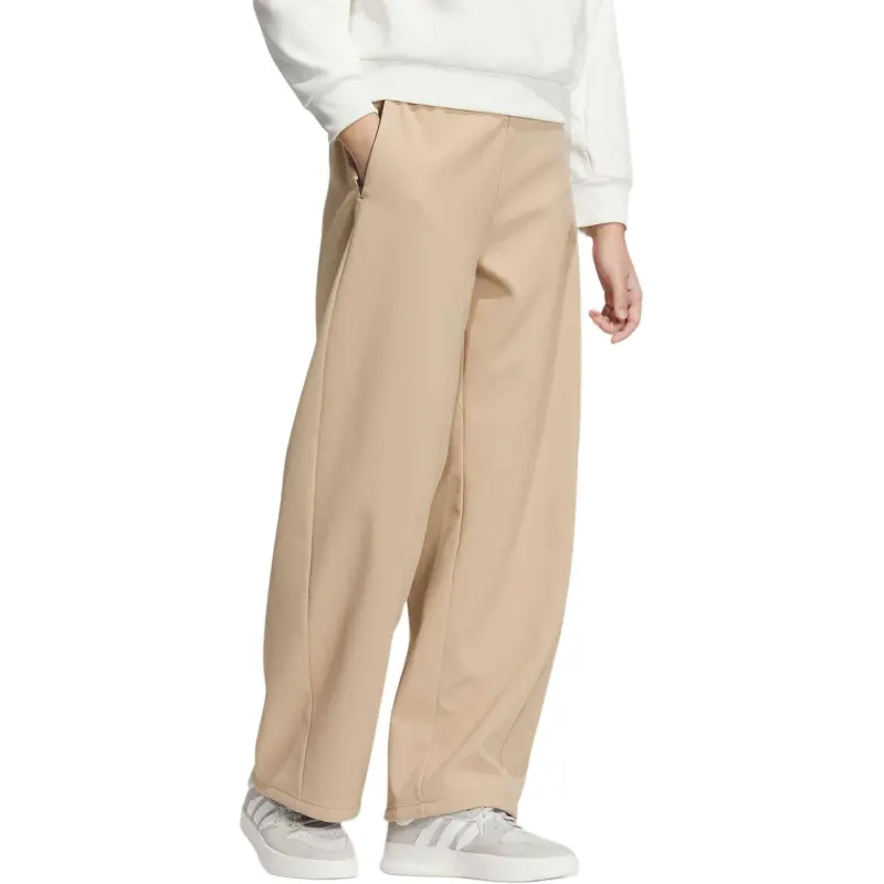 Adidas Knitted Sports Pants Women's Warm Sand-3