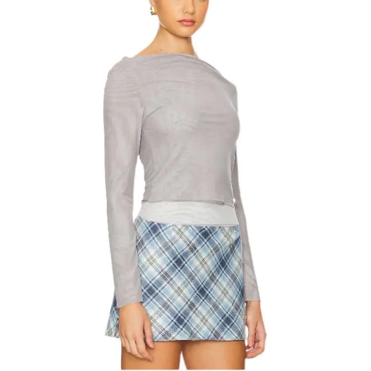HOUSE OF SUNNY T Shirt Women's Gray-2