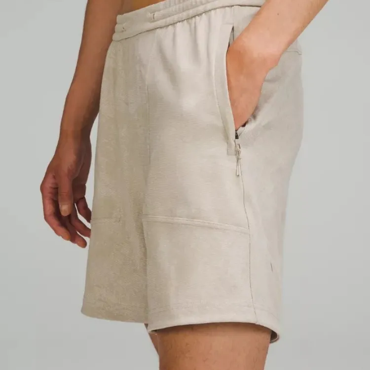 Lululemon Relaxed Fit Train Casual Shorts Men Marble Color-4