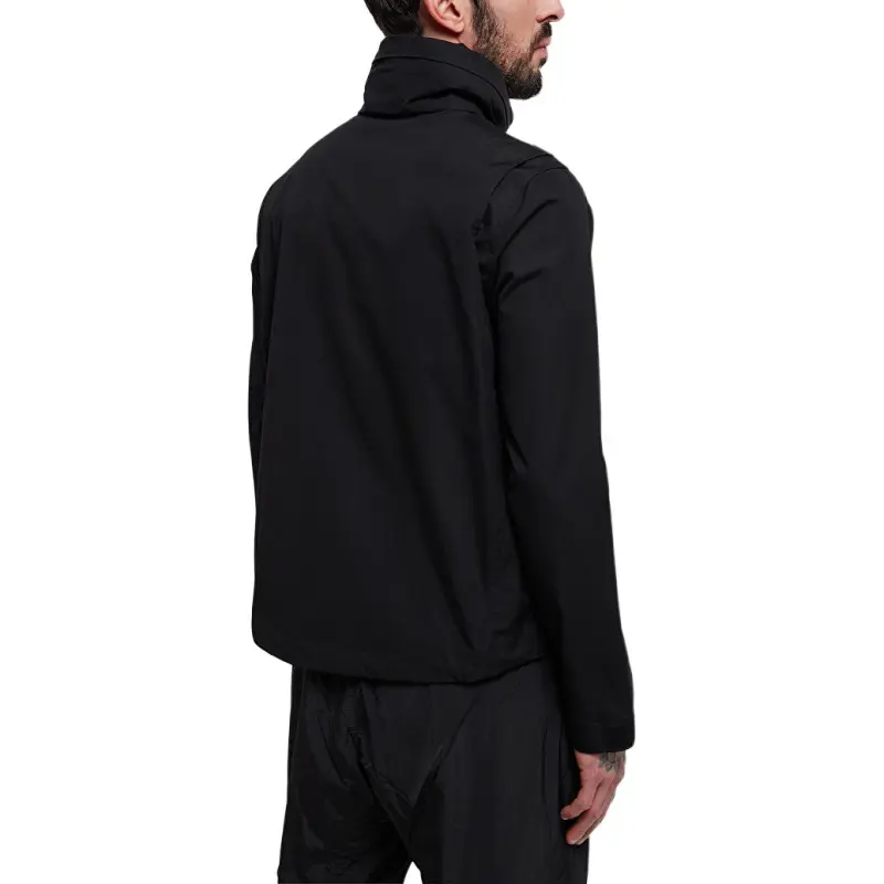 C.P.Company Logo Printed High Neck Jacket-4