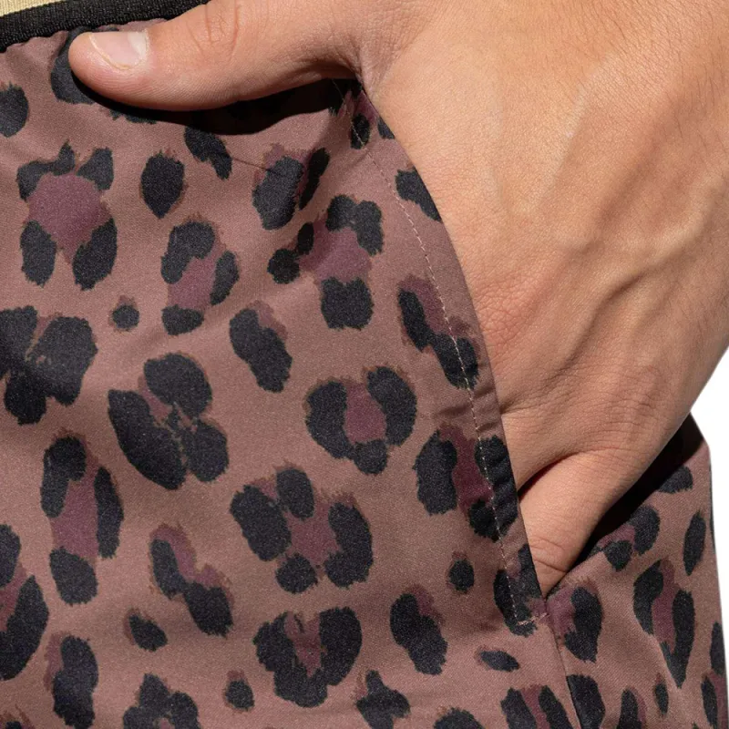 VERSACE Leopard Printed Swim Shorts-3