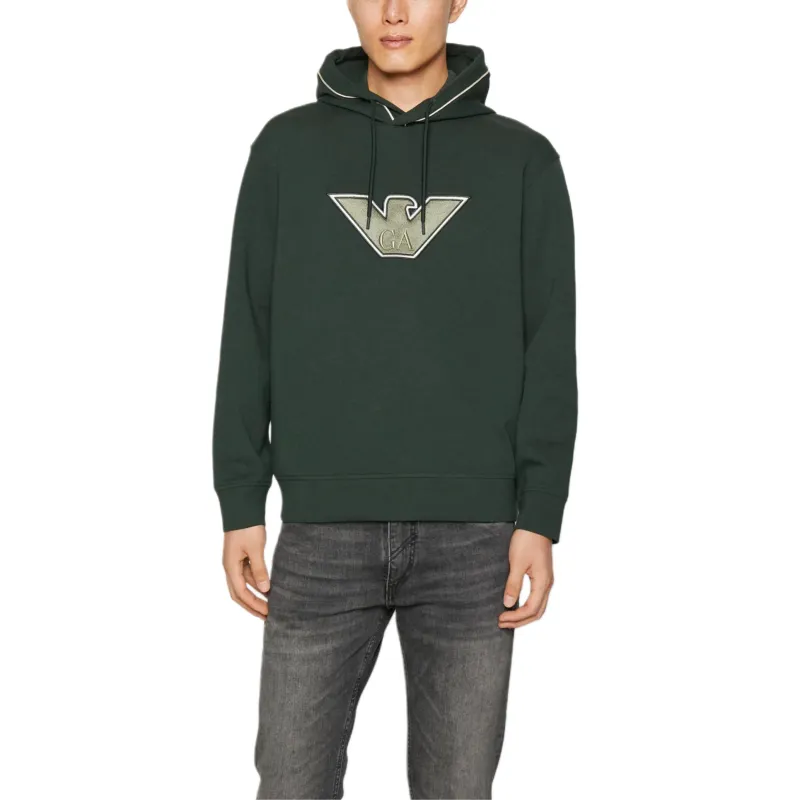EMPORIO ARMANI Sweatshirt Men's Dark Green-4