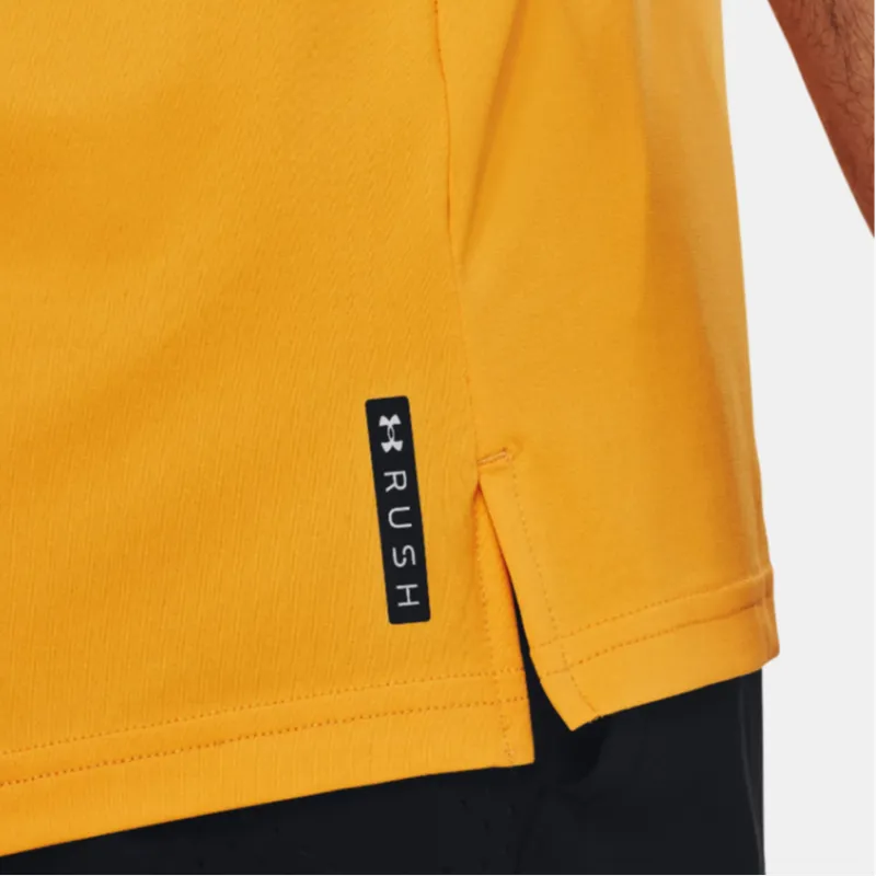 Under Armour RUSH T Shirt Men's Yellow-5