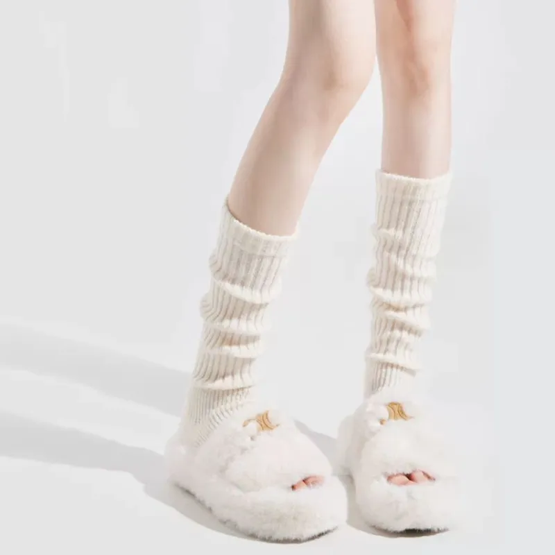 YuChaJia Mid Calf Socks Women's 1 Pack-9